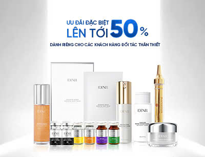 ưu đãi đặc biệt lên đến 50% dành riêng cho các khách hàng đối tác thân thiết