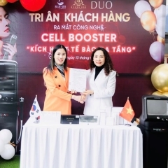 Blue Sea K-Beauty chính thức chuyển giao công nghệ Cell Booster cho Hương Hòa Beauty Clinic Cao Bằng 