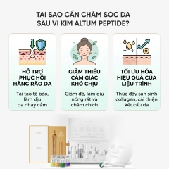 Hướng dẫn lâm sàng chăm sóc da sau vi kim ALTUM® Peptide