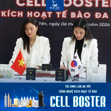 Ký Kết Chuyển Giao Công Nghệ Kích Hoạt Tế Bào Cell Booster Và Tổ Chức Sự Kiện Thu Hồi Vốn Cùng Blue Sea K-Beauty Và Liên Lộc Spa