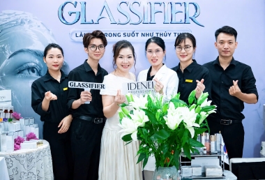 Blue Sea K-Beauty chuyển giao công nghệ Meso sinh học không kim Glassifier tại Yến Spa, Long Biên