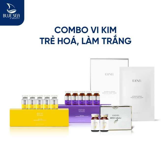 Combo vi kim trẻ hóa, làm trắng