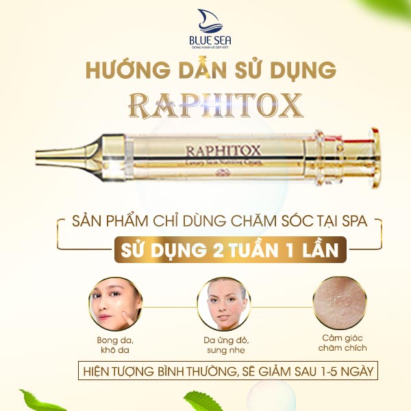 Cách dùng vi kim sinh học Raphitox