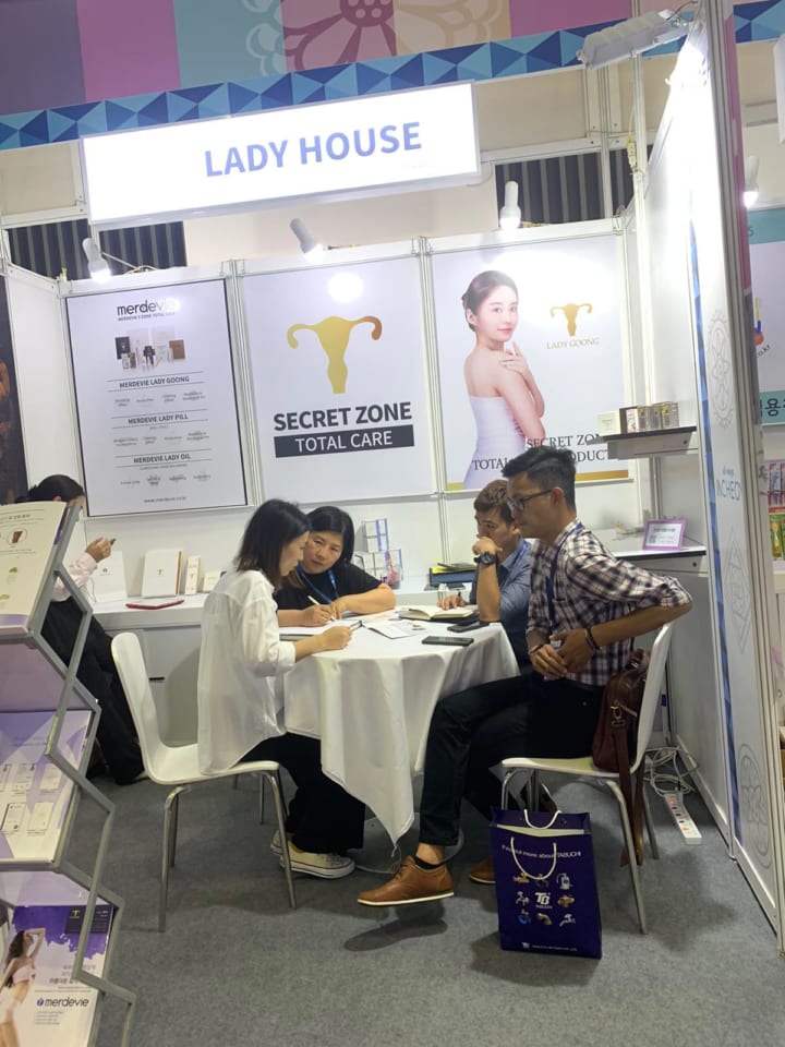 Lady House tại Hội chợ thương mại quốc tế