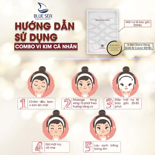 Hướng dẫn sử dụng combo vi kim cá nhân