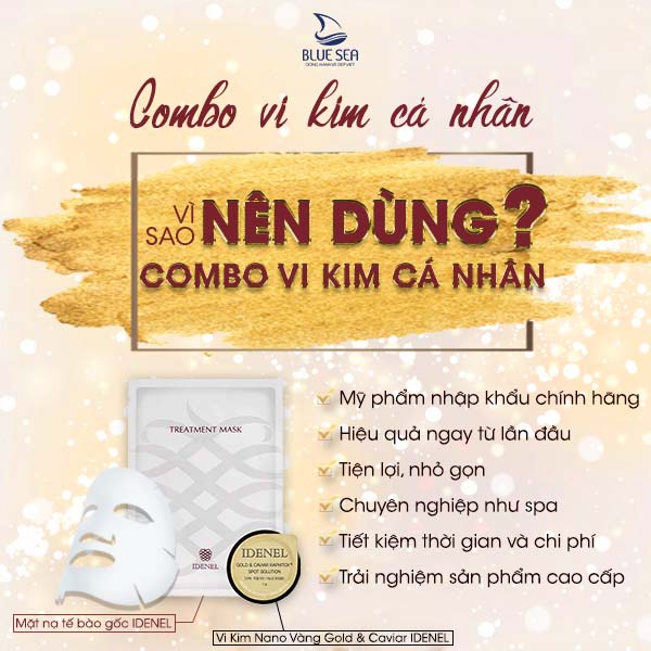 Vì sao nên dùng combo vi kim cá nhân