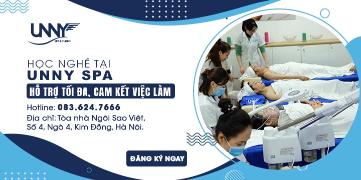 Học nghề spa tại Unny - Nhiều ưu đãi vô cùng hấp dẫn!